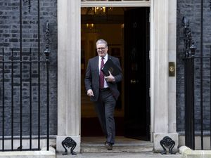 Prime Minister Sir Keir Starmer leaves 10 Downing Street