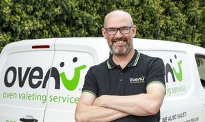 Chris Reynold, who previously worked in the automotive supply chain, has launched an oven valeting business, Ovenu Rugeley