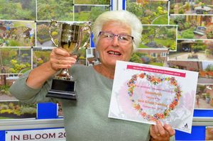 Maureen Bailey from Goosefields, which won Best Group Dwelling