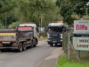 Meece Landfill in Staffordshire. Image from Google Street View.