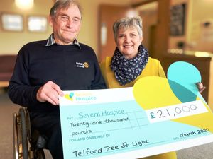 Supporting image for story: Telford Rotarians break national record while donating £21,000 to hospice 