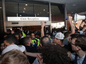 Supporting image for story: Grenfell Tower fire: Stafford man beaten up at protest in case of mistaken identity