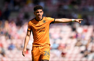 Gibbs-White made his first league start of the season on the final day against Sunderland (© AMA / Sam Bagnall)