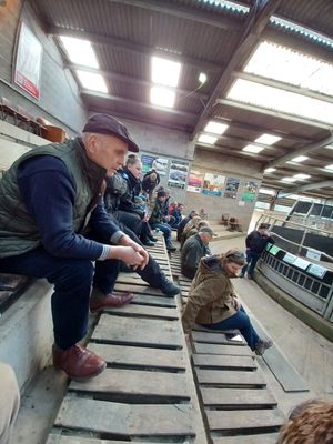 Farmers at the meeting  