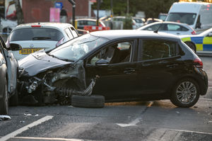 The scene in Sutton Coldfield. Photo: SnapperSK