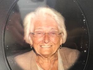 Supporting image for story: Beaming Betty's 100th birthday in lockdown