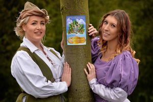 Playing Jill is Rebecca Louise Cox and as Jack, Lauren Jay Barry