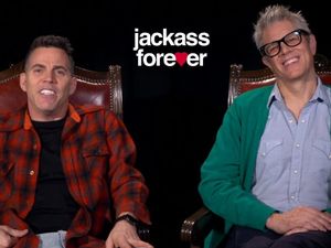 Supporting image for story: Jackass creators say US comedy stunt show is ‘wholesome’