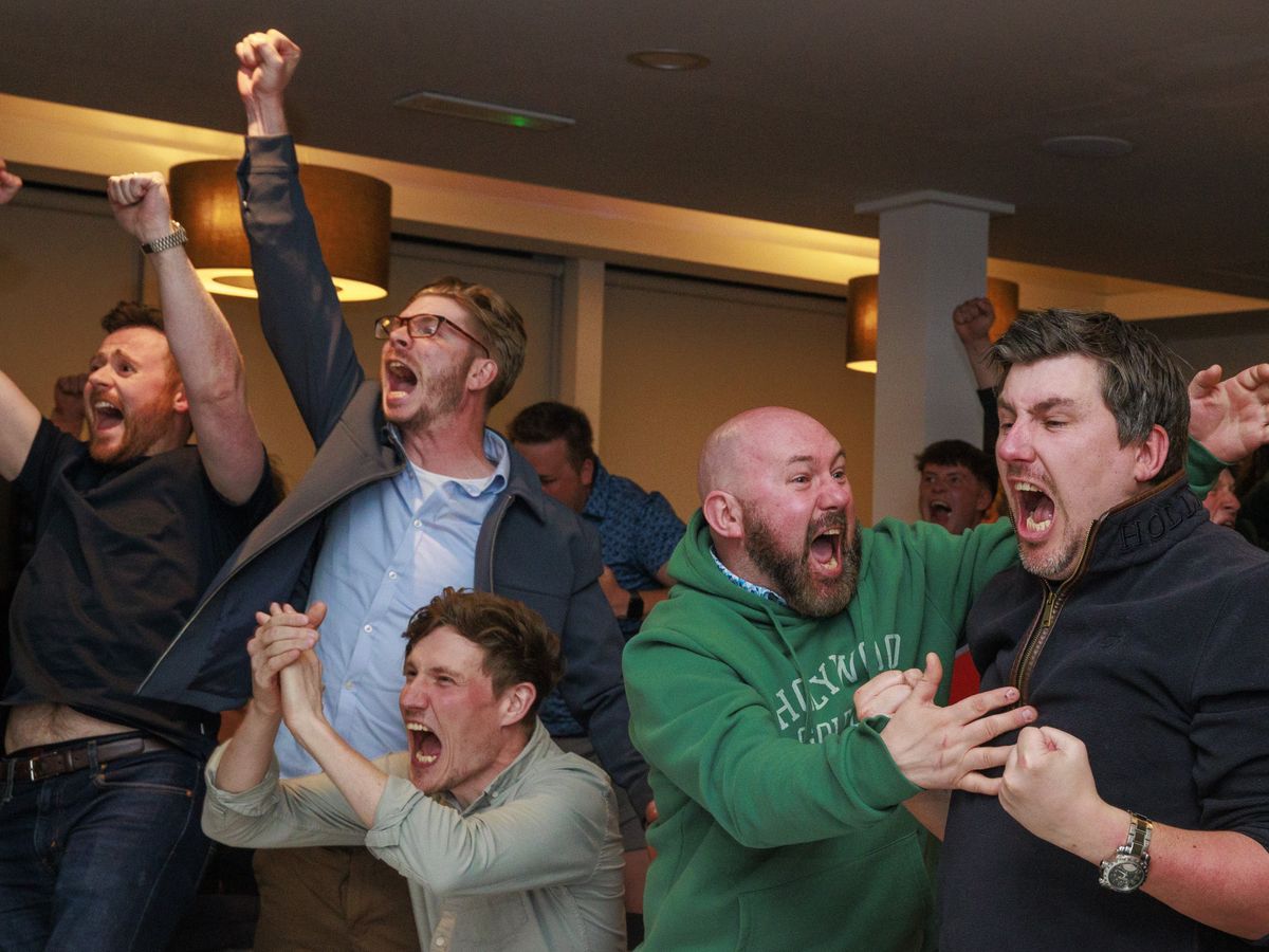 Joyous scenes at McIlroy’s hometown club after members endure night of drama