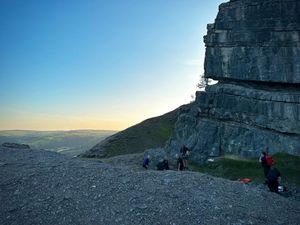North East Wales Search and Rescue was called out to assist ambulance crews with the patient. Picture: NEWSAR