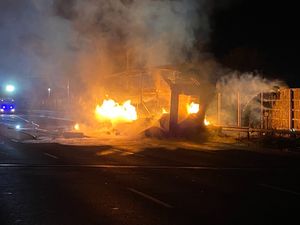 Supporting image for story: Huge M6 lorry fire leaves motorway lanes closed all day ahead of 'extensive repairs'