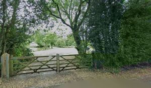 The site off Cherry Lane, Cheadle. Image from Google Street View. 