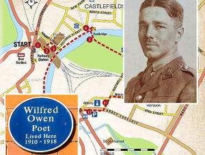 Supporting image for story: Wilfred Owen: Now you can walk in the footsteps of Shropshire war poet
