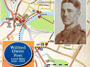 Supporting image for story: Wilfred Owen: Now you can walk in the footsteps of Shropshire war poet
