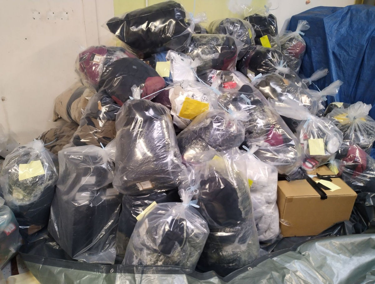 Over 800 suspected counterfeit items seized in Wolverhampton following police operation, including The North Face, Nike and Calvin Klein