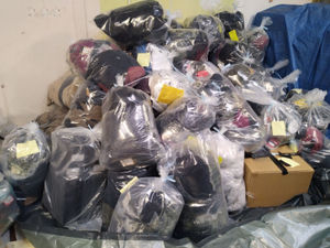 Supporting image for story: Over 800 suspected counterfeit items seized in Wolverhampton following police operation, including The North Face, Nike and Calvin Klein