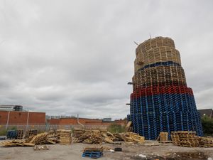 Supporting image for story: Contractor ‘on standby’ to remove controversial Belfast bonfire