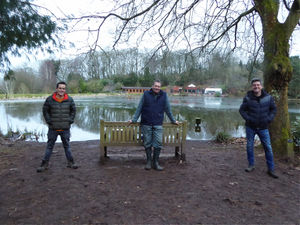 Supporting image for story: Dick and Dom visit Bodenham Arboretum to film for the Gadget Show
