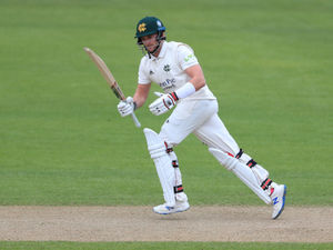 Supporting image for story: Former Oswestry batsman Joe Clarke hits double hundred as Nottinghamshire salvage draw with Warwickshire