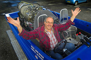 Supporting image for story: Leaving on a jet-plane powered boat!