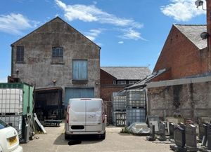 The rear of Jones & Hughes Ltd, accessed off Eden Street in Oswestry. Picture: Design and Planning Associates Ltd