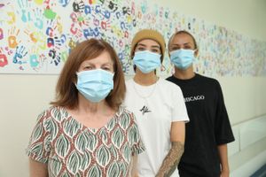 Teresa Dudson, Lucy Dudson and Tash Hughes