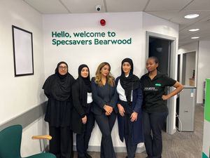 Supporting image for story: Sandwell opticians support local hospital charity