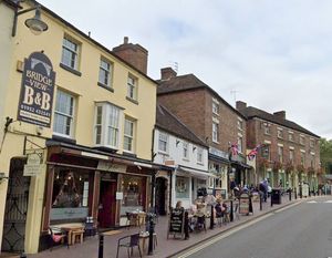 Darby’s of Ironbridge and Eley's of Ironbridge have applied for permission to site tables and chairs outside their premises. Photo: Google
