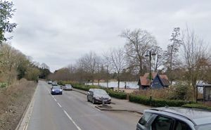 The A495 Mereside in Ellesmere will be closed for five days later this month. Photo: Google