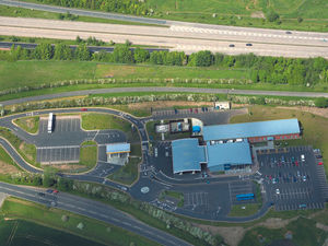 Supporting image for story: Asylum seeker gives himself up at Shropshire M54 services