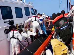 Supporting image for story: Mediterranean rescuers find three sisters dead on overcrowded migrant boat