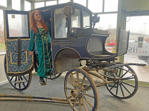 Supporting image for story: Your carriage awaits! Beautiful one-horse carriage to be sold at auction in Shrewsbury this week