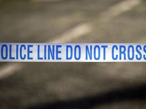 Police tape line