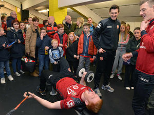 Supporting image for story: Weather can't dampen Saddlers' spirits