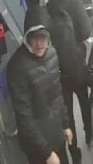 The men are suspected of attacking a man at Walsall railway station. Photo: British Transport Police