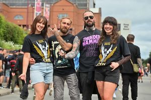  Vicky Holway and Darren Holdway,  Dave Lees and Leanne Lees, from Stoke