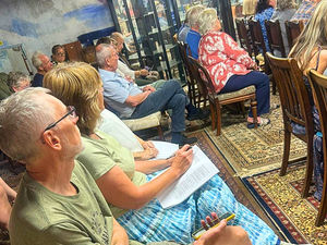 Full room at Bishton Hall