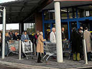 Supporting image for story: Lidl finally opens for business