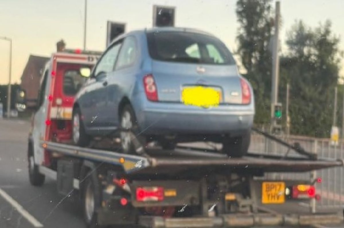 Telford police seize vehicle after uninsured mother fails to put her child in a car seat