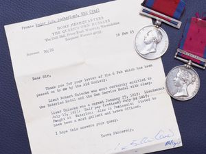 Supporting image for story: Distinguished Irish soldier’s medals head home after Shrewsbury auction