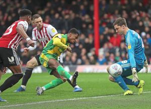 Kyle Edwards finishes his wondergoal. (AMA)