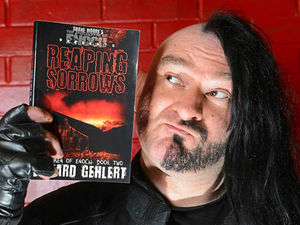 Supporting image for story: Stourbridge filmmaker and musician made character in American horror book