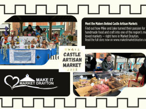 Supporting image for story: Meet the makers behind Castle Artisan Markets in Market Drayton