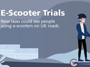 Supporting image for story: E-scooter rider travels 23.6 miles as Staffordshire trial set to end