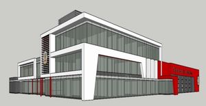 Telford Central Fire Station is due to be renovated between 2020 and 2022; this is the chosen design (Picture: Shropshire Fire and Rescue Service)