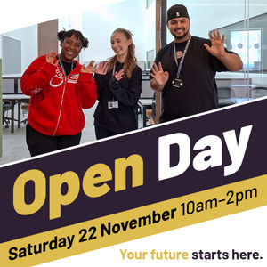 City of Wolverhampton College is holding an open day on Saturday, 22 November, 10am-2pm