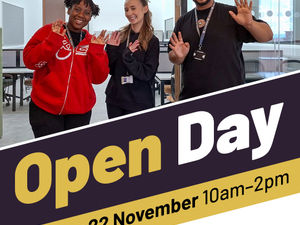 Supporting image for story: Sign up for courses at college open day