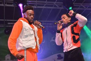 Former X Factor winners Rak Su performed.