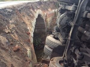 Supporting image for story: Repairs to listed bridge near Wem unlikely before spring