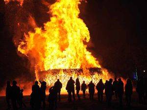 Supporting image for story: Dartmouth Park fireworks display: Lucky escape as yob throws firework near pram